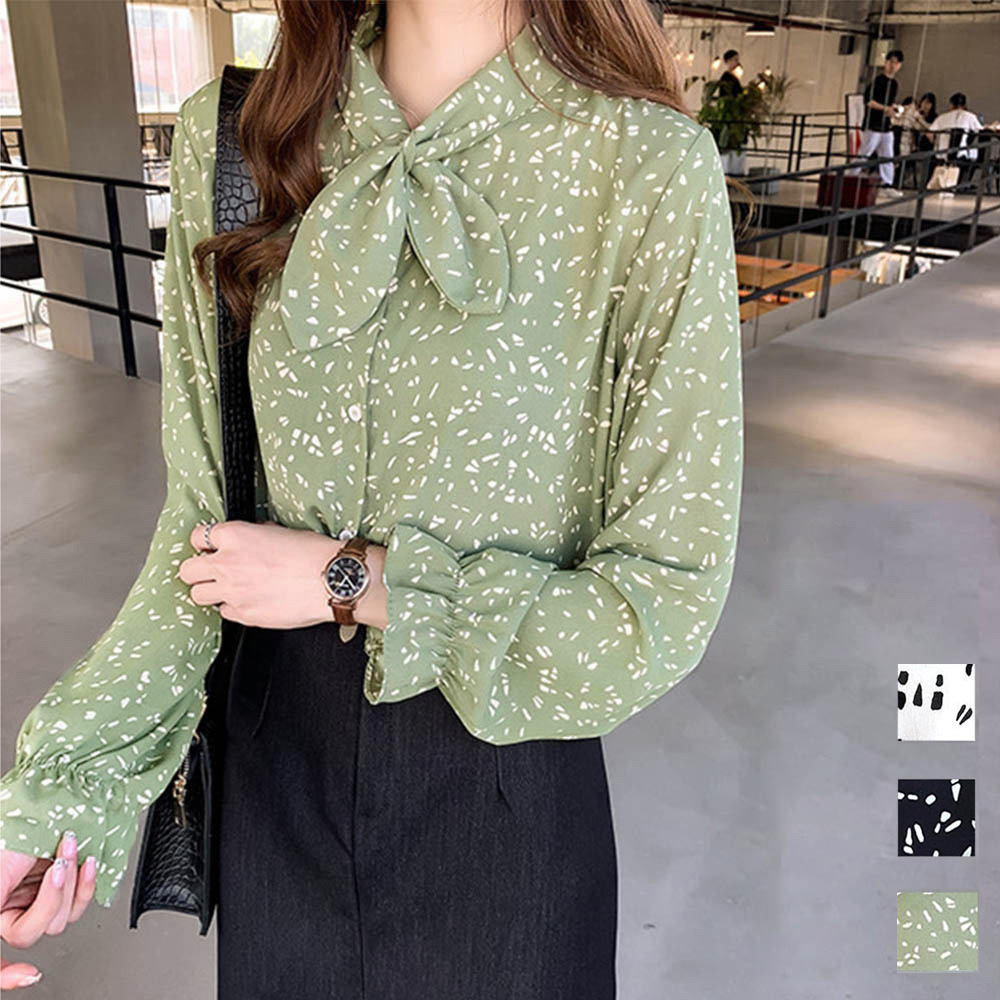 シフォン シャツブラウス レディース 。可   vii3u171753